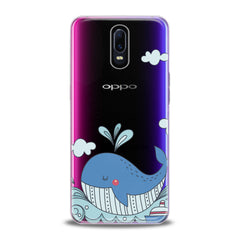 Lex Altern TPU Silicone Oppo Case Blue Whale