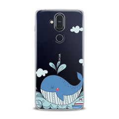 Lex Altern TPU Silicone Nokia Case Blue Whale