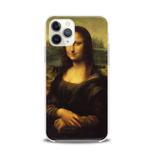 Lex Altern TPU Silicone iPhone Case Mona Lisa