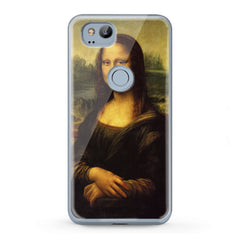 Lex Altern TPU Silicone Google Pixel Case Mona Lisa