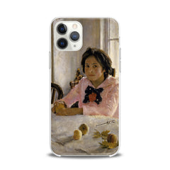 Lex Altern TPU Silicone iPhone Case Girl with Peaches