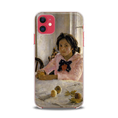 Lex Altern TPU Silicone iPhone Case Girl with Peaches