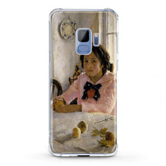 Lex Altern TPU Silicone Samsung Galaxy Case Girl with Peaches