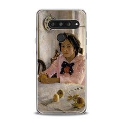 Lex Altern TPU Silicone LG Case Girl with Peaches