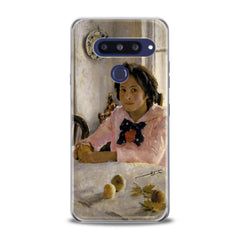 Lex Altern TPU Silicone LG Case Girl with Peaches