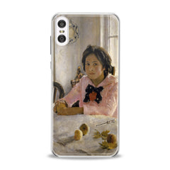 Lex Altern Girl with Peaches Motorola Case