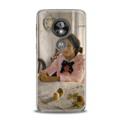 Lex Altern TPU Silicone Motorola Case Girl with Peaches