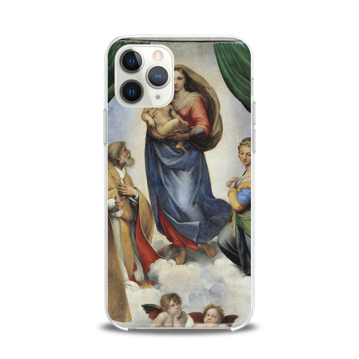 Lex Altern TPU Silicone iPhone Case The Sistine Madonna