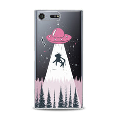 Lex Altern TPU Silicone Sony Xperia Case Cute UFO Art