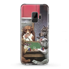 Lex Altern TPU Silicone Samsung Galaxy Case Dogs Playing Poker