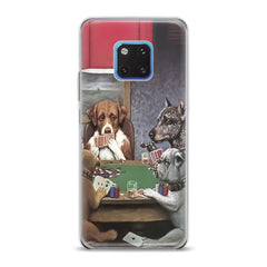 Lex Altern TPU Silicone Huawei Honor Case Dogs Playing Poker