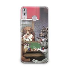 Lex Altern TPU Silicone Asus Zenfone Case Dogs Playing Poker