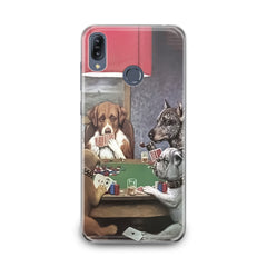 Lex Altern TPU Silicone Asus Zenfone Case Dogs Playing Poker