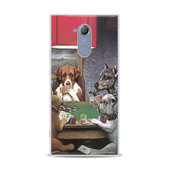 Lex Altern TPU Silicone Sony Xperia Case Dogs Playing Poker