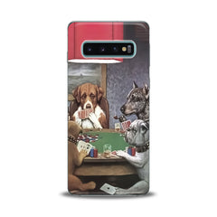 Lex Altern TPU Silicone Samsung Galaxy Case Dogs Playing Poker