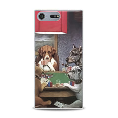 Lex Altern TPU Silicone Sony Xperia Case Dogs Playing Poker