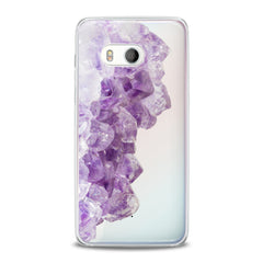 Lex Altern TPU Silicone HTC Case Purple Minerals