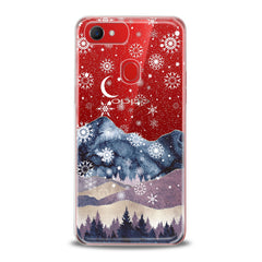 Lex Altern TPU Silicone Oppo Case Snowy Mountain Nature