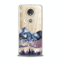 Lex Altern TPU Silicone Motorola Case Snowy Mountain Nature