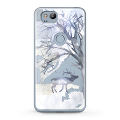 Lex Altern TPU Silicone Google Pixel Case Winter Drawing