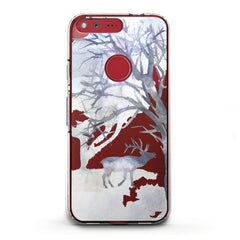 Lex Altern TPU Silicone Google Pixel Case Winter Drawing