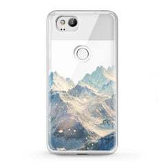 Lex Altern TPU Silicone Google Pixel Case Mountain Landscape