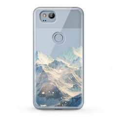 Lex Altern TPU Silicone Google Pixel Case Mountain Landscape