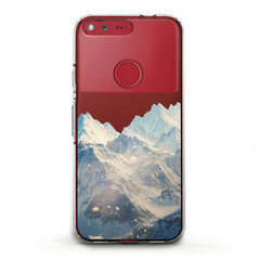 Lex Altern TPU Silicone Google Pixel Case Mountain Landscape