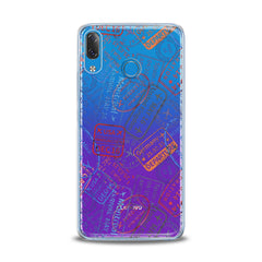 Lex Altern TPU Silicone Lenovo Case Travel Pattern