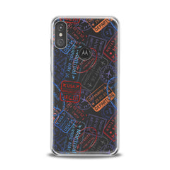 Lex Altern TPU Silicone Motorola Case Travel Pattern