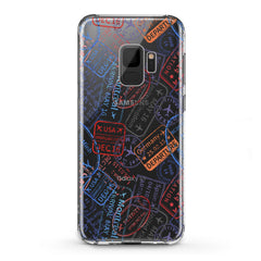 Lex Altern TPU Silicone Samsung Galaxy Case Travel Pattern