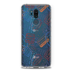 Lex Altern TPU Silicone LG Case Travel Pattern