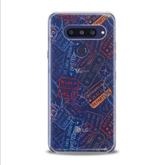 Lex Altern TPU Silicone LG Case Travel Pattern