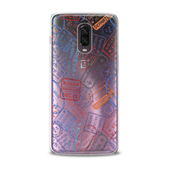 Lex Altern TPU Silicone OnePlus Case Travel Pattern