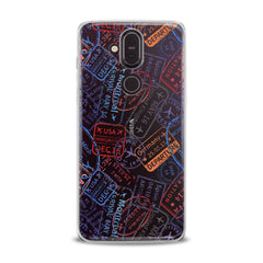 Lex Altern TPU Silicone Nokia Case Travel Pattern