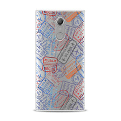 Lex Altern Travel Pattern Sony Xperia Case