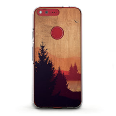 Lex Altern TPU Silicone Google Pixel Case Sunset Landscape