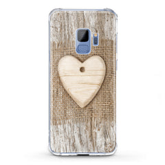 Lex Altern TPU Silicone Phone Case Wooden Heart