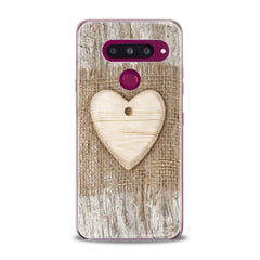 Lex Altern TPU Silicone Phone Case Wooden Heart