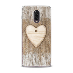 Lex Altern TPU Silicone Phone Case Wooden Heart