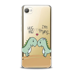 Lex Altern TPU Silicone HTC Case Love Dinosaurus