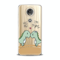 Lex Altern TPU Silicone Motorola Case Love Dinosaurus