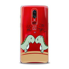 Lex Altern TPU Silicone OnePlus Case Love Dinosaurus