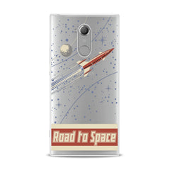 Lex Altern TPU Silicone Sony Xperia Case Road to Space