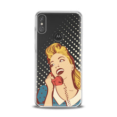 Lex Altern TPU Silicone Motorola Case PinUp Lady