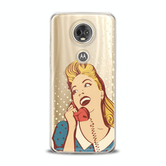 Lex Altern TPU Silicone Motorola Case PinUp Lady