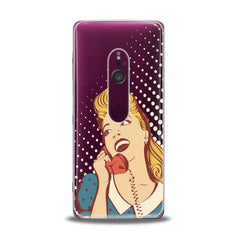 Lex Altern TPU Silicone Sony Xperia Case PinUp Lady