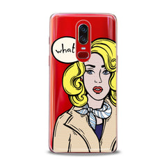 Lex Altern TPU Silicone OnePlus Case Retro Lady