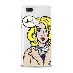 Lex Altern TPU Silicone OnePlus Case Retro Lady