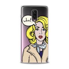 Lex Altern TPU Silicone OnePlus Case Retro Lady